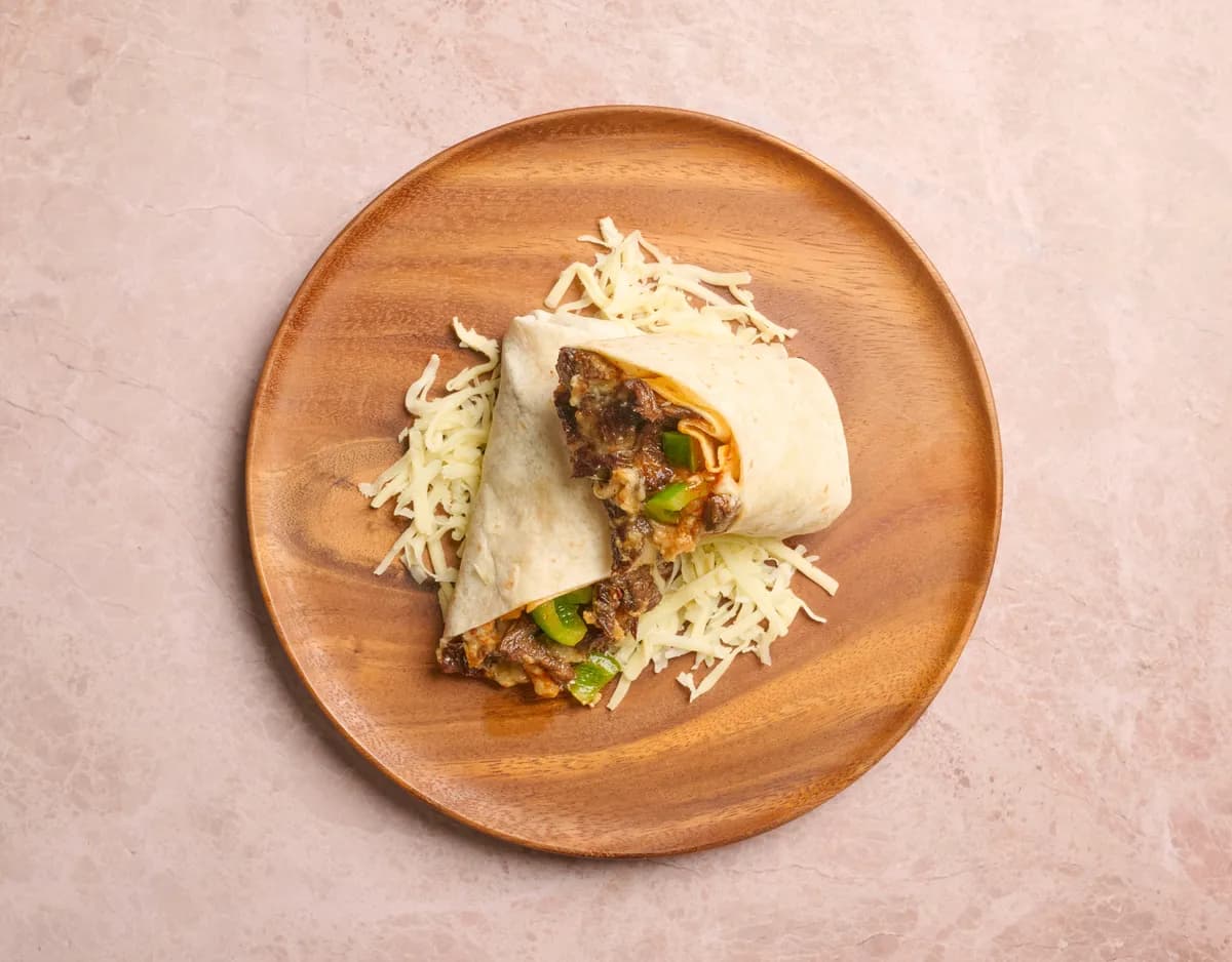 Steak Bulgogi & Mozarella Wrap