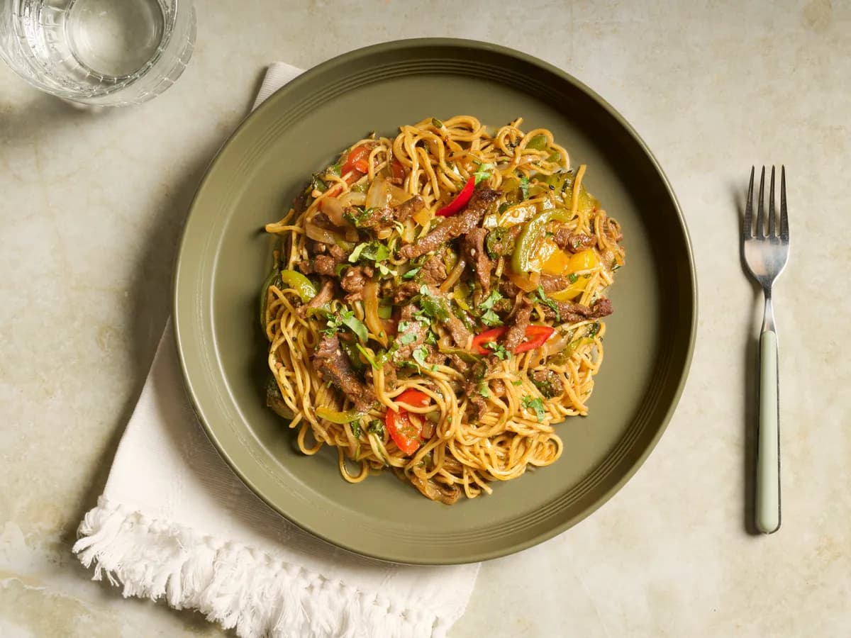 Beef & Noodle Stirfry