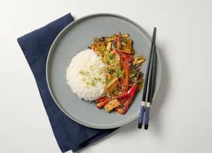 Black Bean Tofu Stir Fry