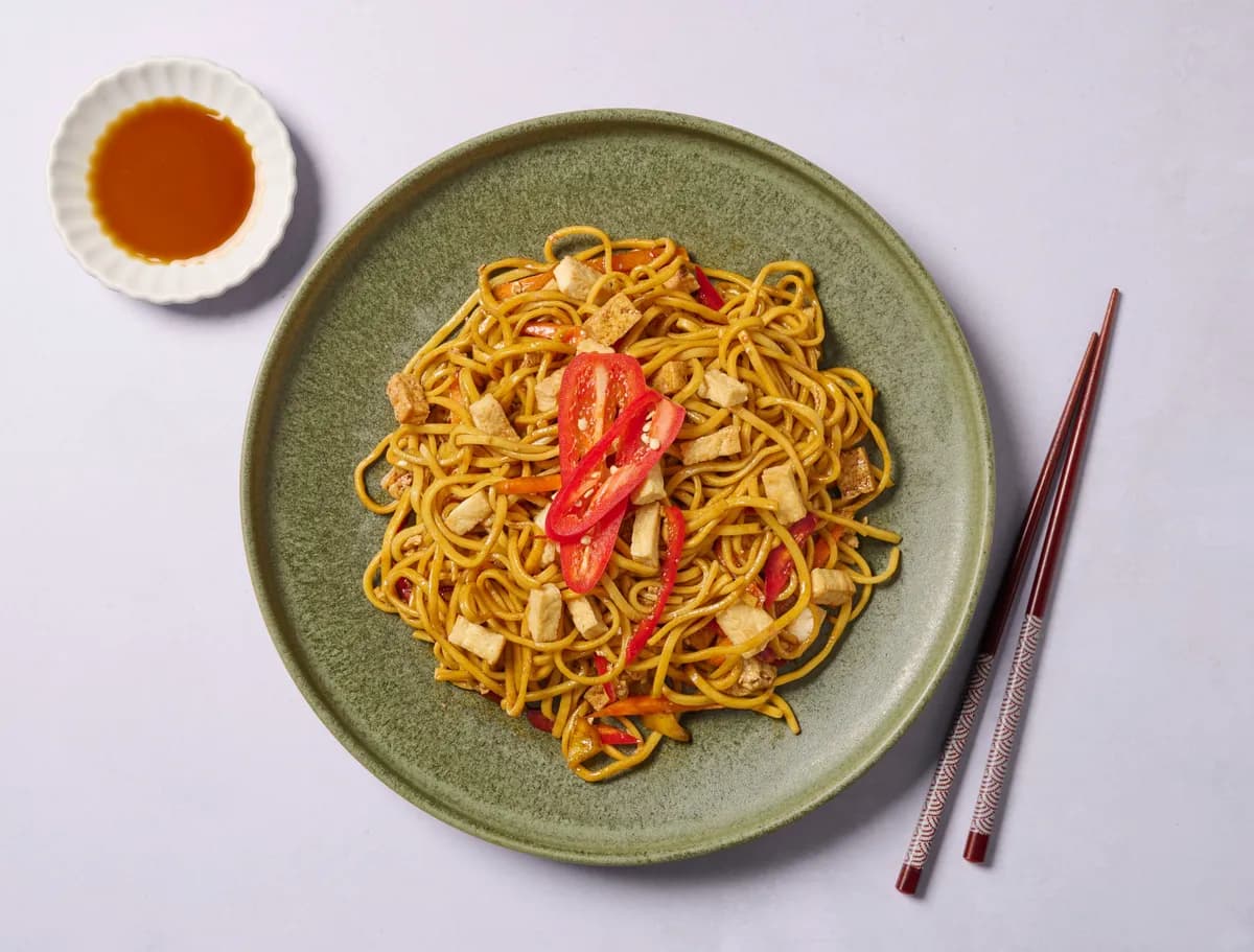 Fiery Tofu Stir Fry
