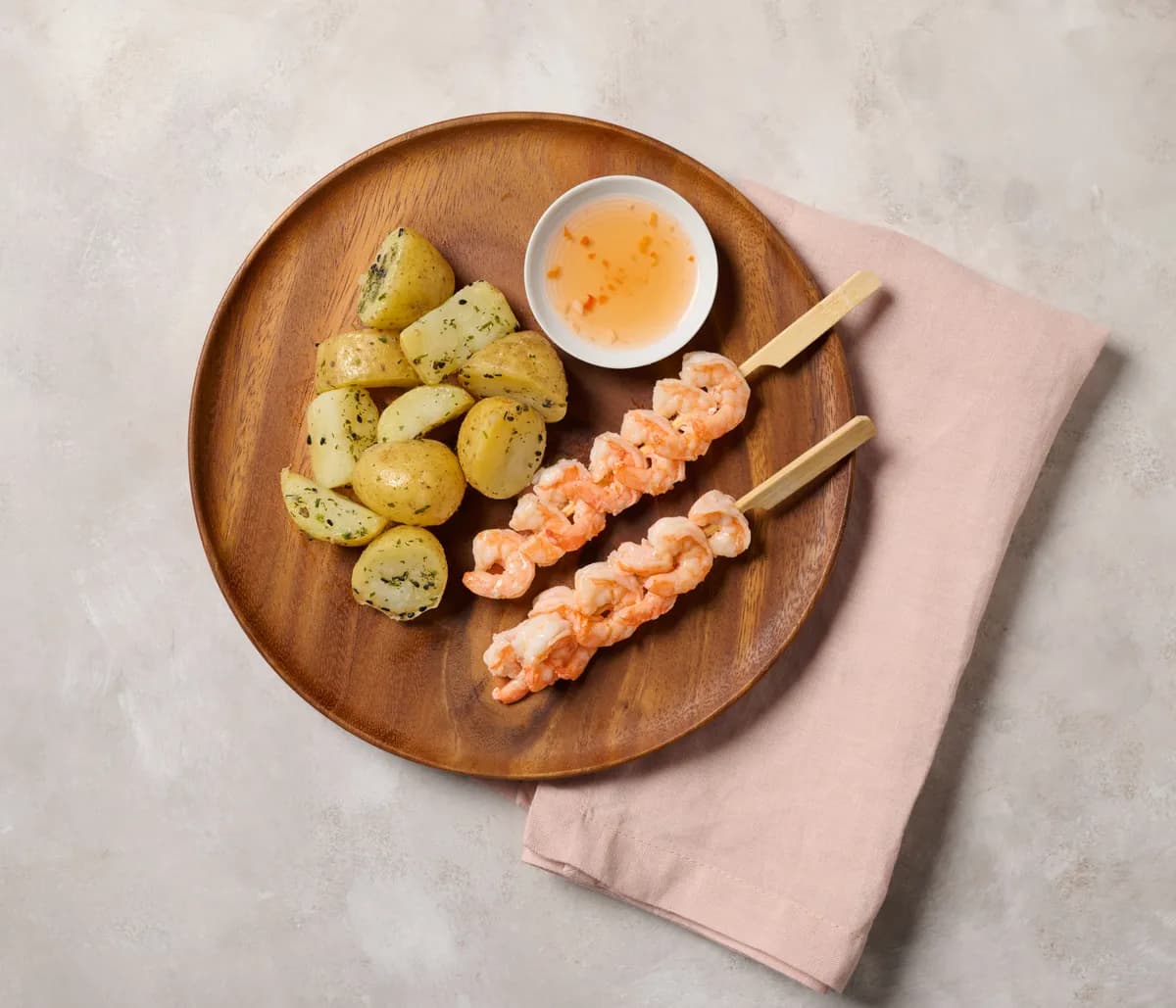 Garlic Ginger Prawns