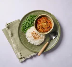 Indonesian Steak Rendang with Coconut Jasmine Rice