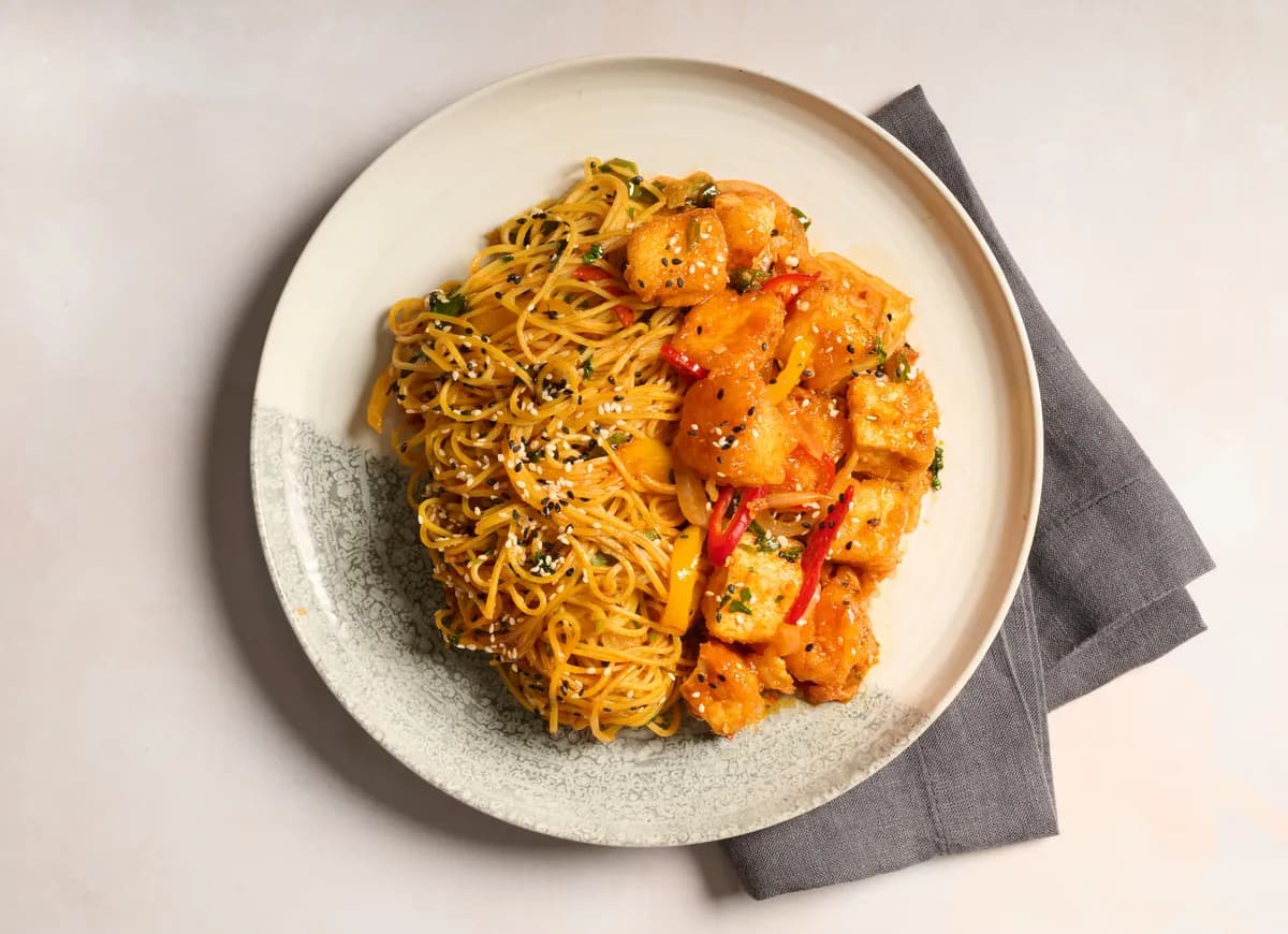Korean Tofu Noodles