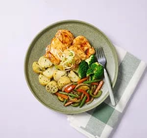 Oven Baked Teriyaki Glow Bowl