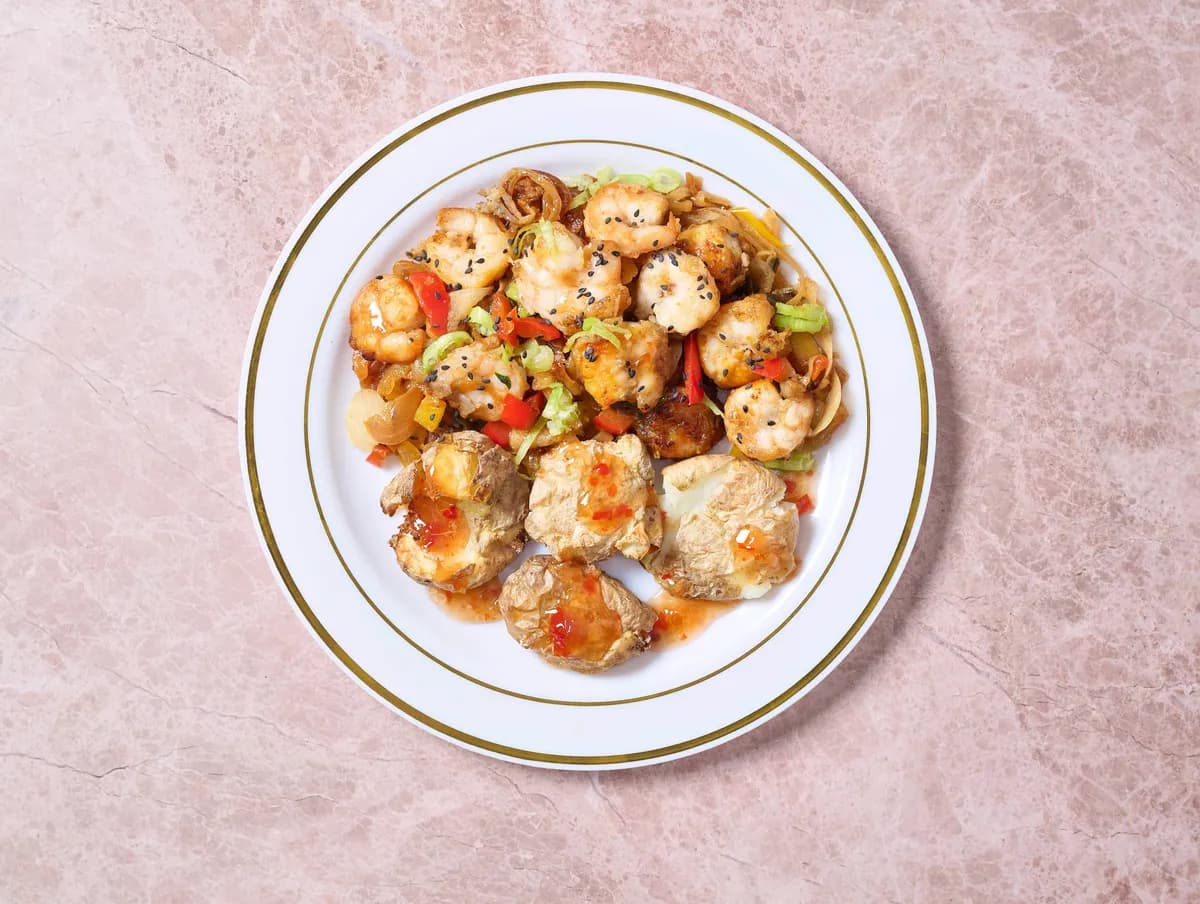 Salt and Pepper King Prawns