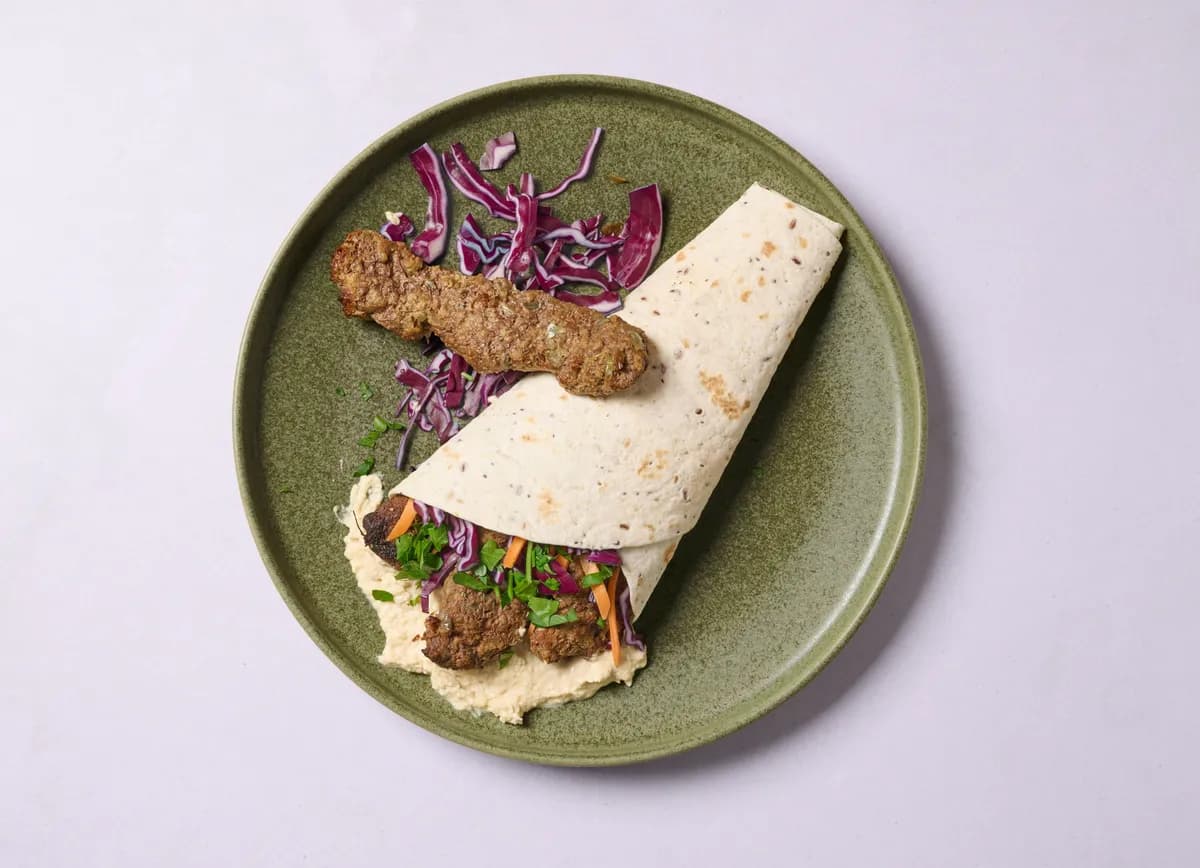 Char-grilled Kashmiri Seekh Wrap