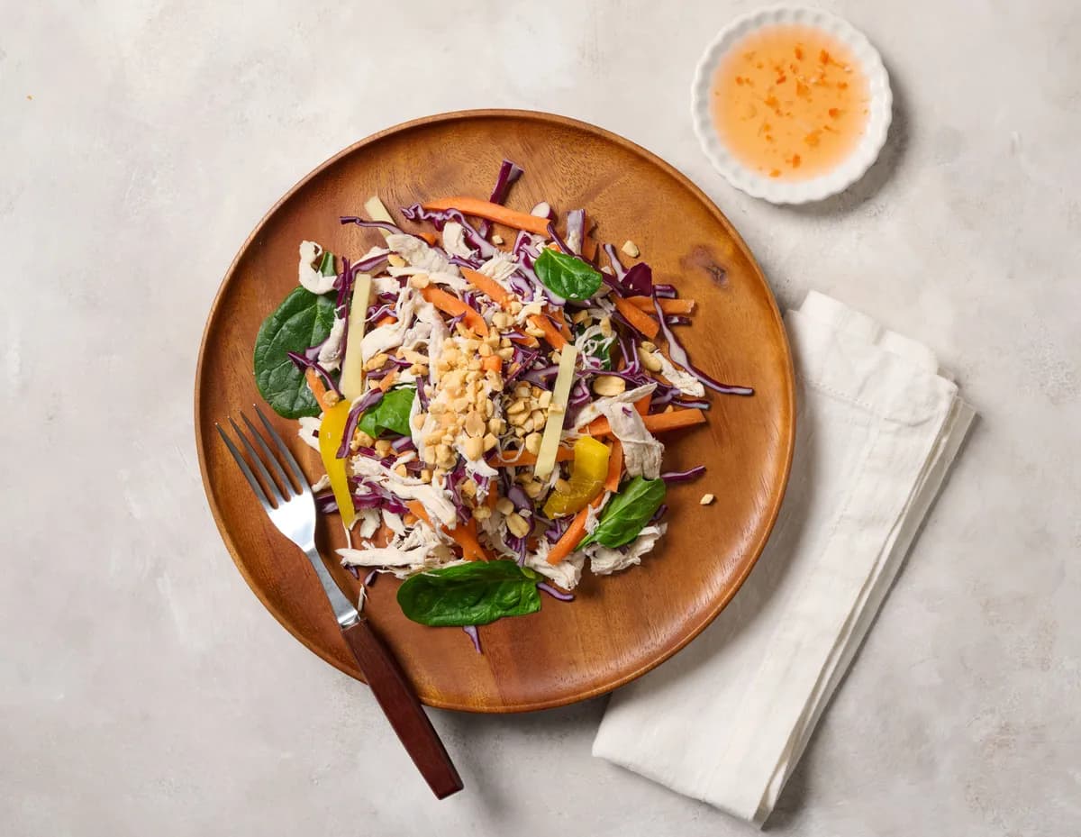 SEA Chicken Salad w/ Chilli Vinegar