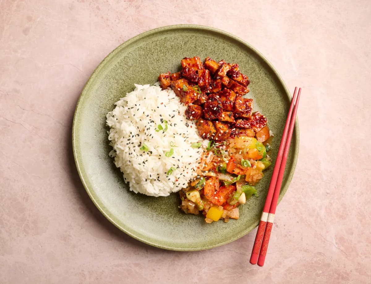 Korean Tofu Spicy Sesame