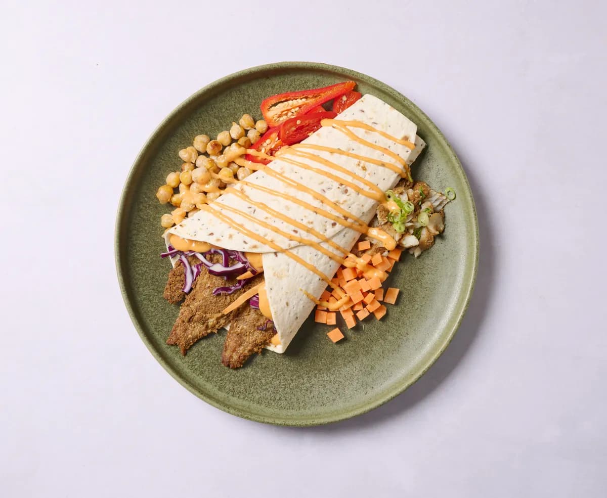 Fish Tikka Wrap