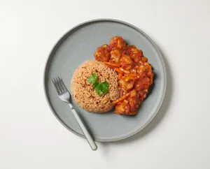 Air Fried Sweet and Sour Popcorn Chicken