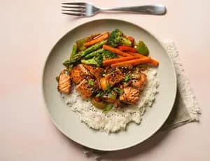 Bulgogi Glazed Salmon Bowl