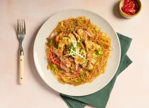 Singapore Noodles with Chicken